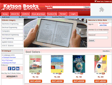 Tablet Screenshot of katsonbooks.com